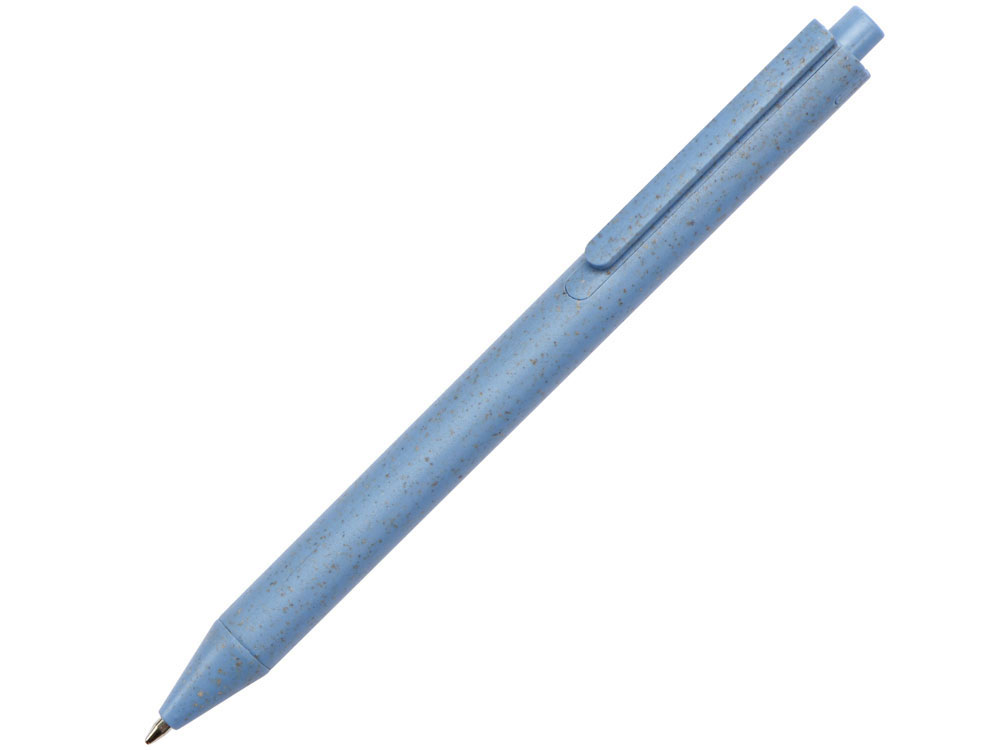 Блокнот А5 Toledo M, синий + ручка шариковая Pianta из пшеничной соломы, синий - купить оптом