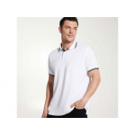 Рубашка поло Montreal мужская, белый/нэйви, фото 4