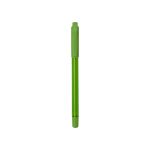 Ручка шариковая пластиковая Delta из переработанных контейнеров, зеленая, зеленый, фото 2