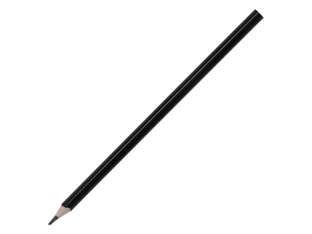Трехгранный карандаш Conti из переработанных контейнеров, черный - купить оптом