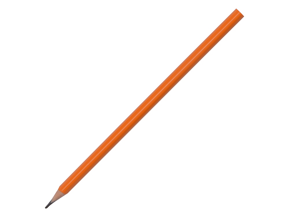 Трехгранный карандаш Conti из переработанных контейнеров, оранжевый - купить оптом