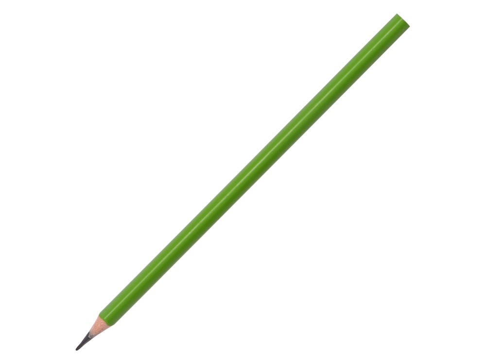 Трехгранный карандаш Conti из переработанных контейнеров, зеленый - купить оптом