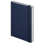 Ежедневник Marseille soft touch BtoBook недатированный, синий (без упаковки, без стикера), фото 2