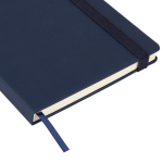 Ежедневник Marseille soft touch BtoBook недатированный, синий (без упаковки, без стикера), фото 3