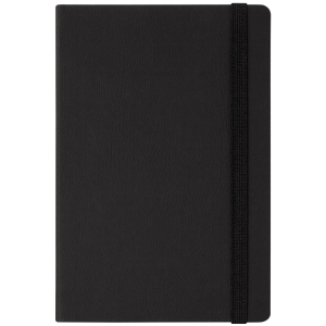 Ежедневник Marseille soft touch BtoBook недатированный, черный (без упаковки, без стикера) - купить оптом