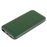 Внешний аккумулятор Tweed PB 10000 mAh, зеленый, фото 1