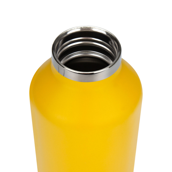 Термобутылка вакуумная герметичная Asti, желтая - купить оптом