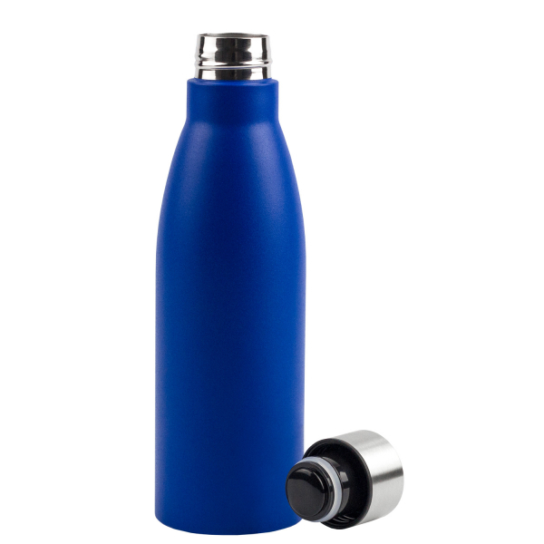 Термобутылка вакуумная герметичная Fresco Neo Ultramarine, ярко-синяя - купить оптом