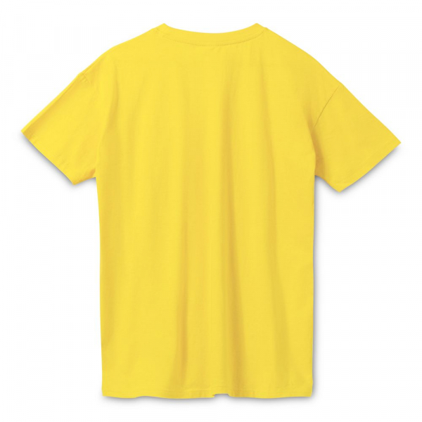 Футболка унисекс Regent 150, желтая (лимонная) - купить оптом