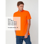 Рубашка поло мужская Virma Light, оранжевая, фото 4