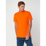 Рубашка поло мужская Virma Light, оранжевая, фото 5