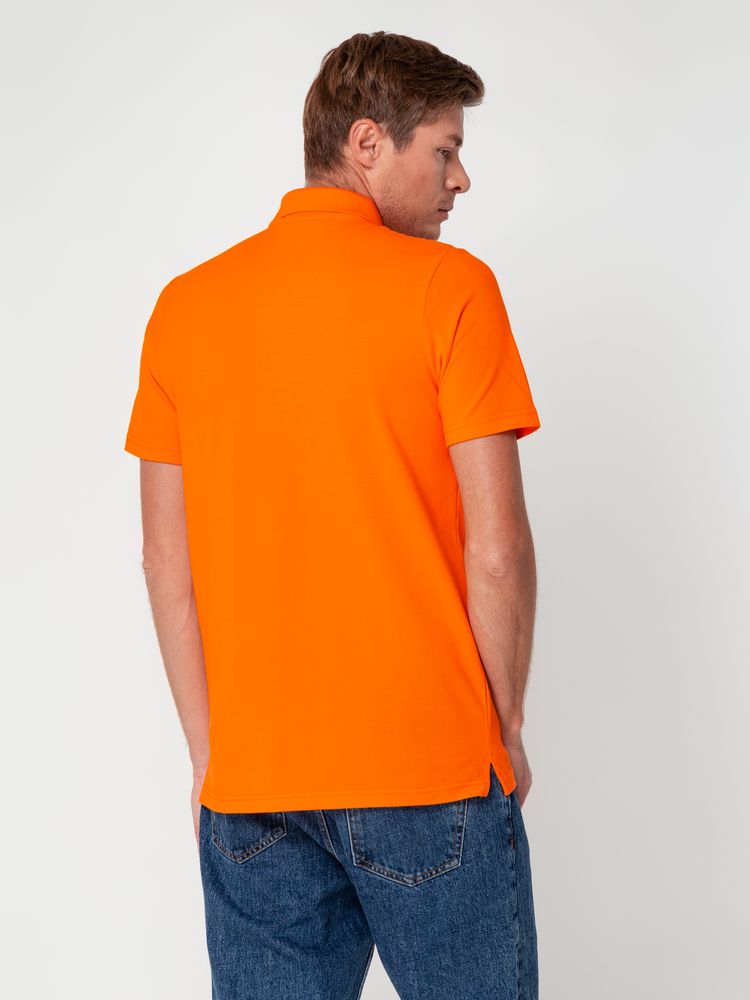 Рубашка поло мужская Virma Light, оранжевая - купить оптом