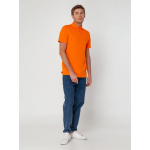 Рубашка поло мужская Virma Light, оранжевая, фото 8