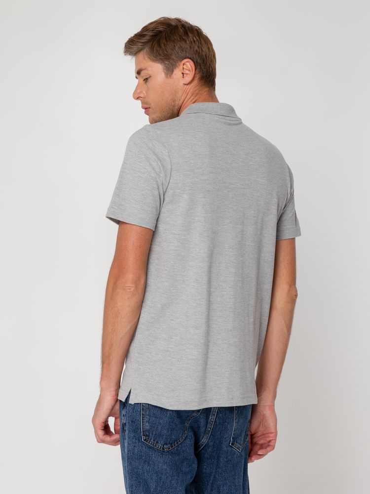 Рубашка поло мужская Virma Light, серый меланж - купить оптом
