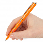 Ручка шариковая Senator Point, ver.2, оранжевая, фото 3