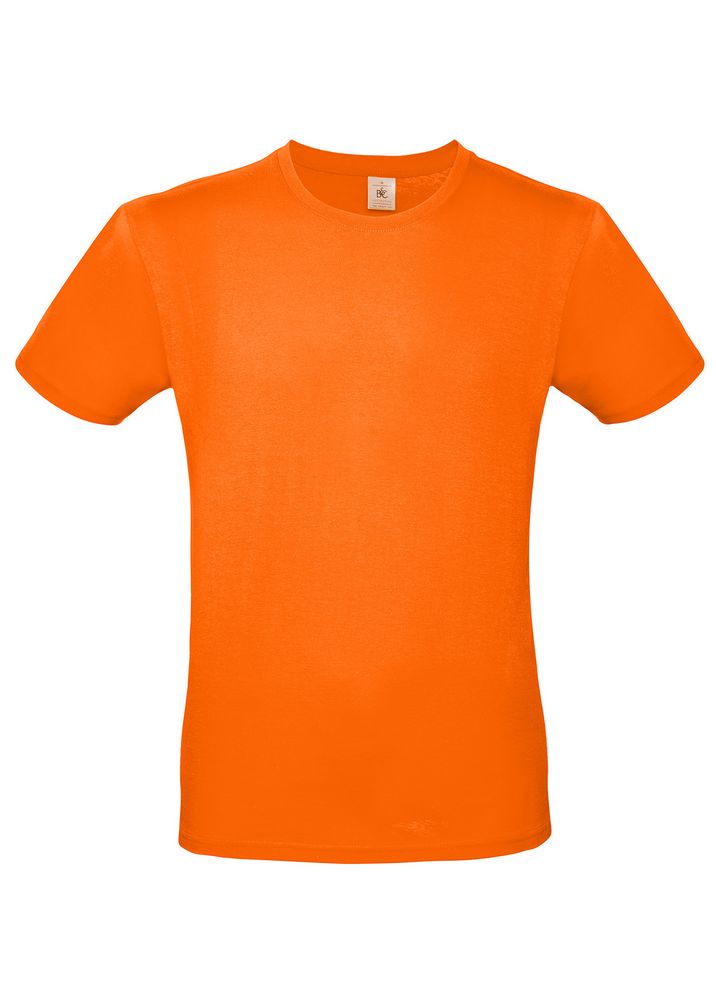 Футболка мужская E150, оранжевая - купить оптом