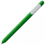 Ручка шариковая Swiper, зеленая с белым, фото 1