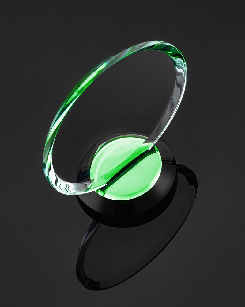 Награда Neon Emerald, в подарочной коробке - купить оптом