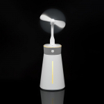 USB Увлажнитель воздуха с подсветкой Steam, белый - купить оптом