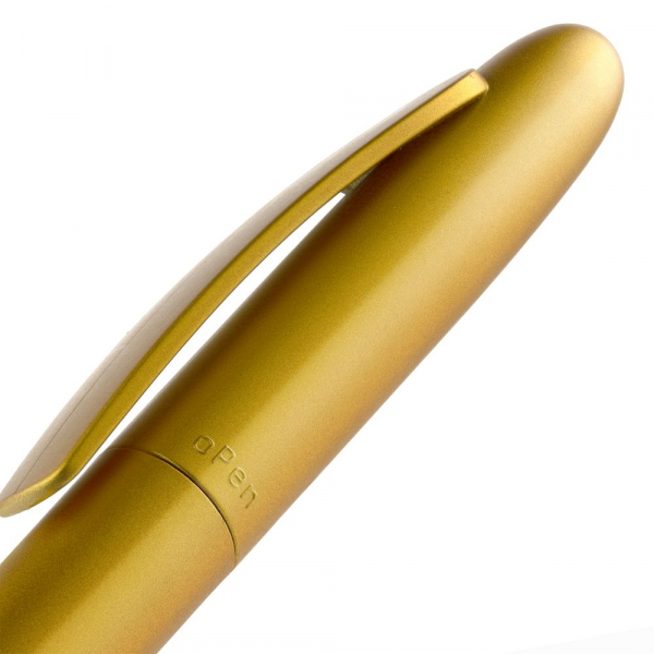 Ручка шариковая Moor Silver, желтый металлик - купить оптом
