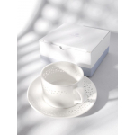 Чайная пара Coralli Luziano, белая, фото 9