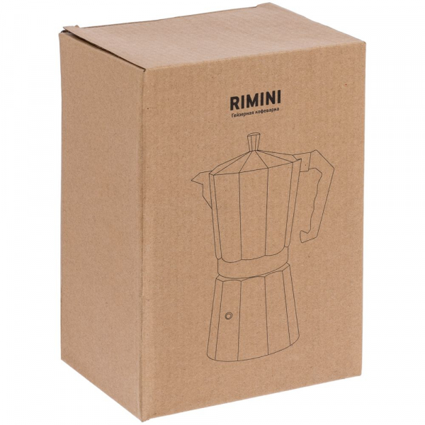Гейзерная кофеварка Rimini, в коробке - купить оптом