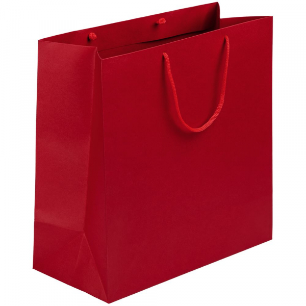 Пакет бумажный Porta L, красный - купить оптом