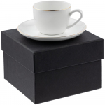 Подарочный набор с кофе, кружкой и френч-прессом Бодрое утро, черный, френч-пресс- прозрачный/черный, стеклянный стакан- прозрачный/черный, упаковка кофе- крафт, бумажный наполнитель- серый - купить оптом