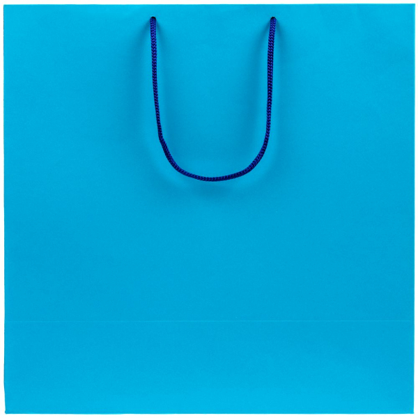 Пакет бумажный Porta L, голубой - купить оптом