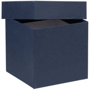 Коробка Cube, S, синяя - купить оптом