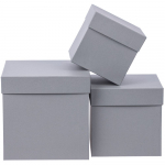 Коробка Cube, M, серая, фото 3