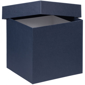 Коробка Cube, M, синяя - купить оптом