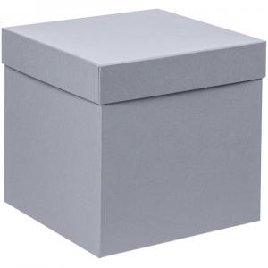 Коробка Cube, L, серая - купить оптом