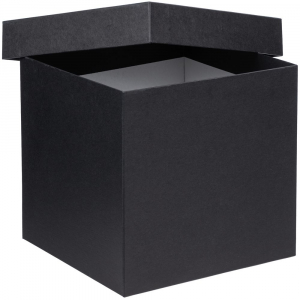 Коробка Cube, L, черная - купить оптом