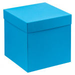 Коробка Cube, L, синяя - купить оптом