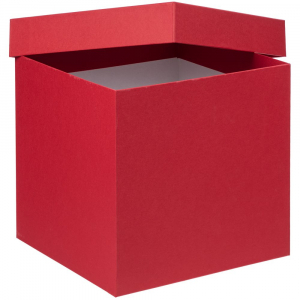 Коробка Cube, L, красная - купить оптом