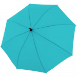Зонт-трость Bergen, полуавтомат, черный - купить оптом