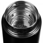 Смарт-бутылка с заменяемой батарейкой Long Therm, черная, фото 3