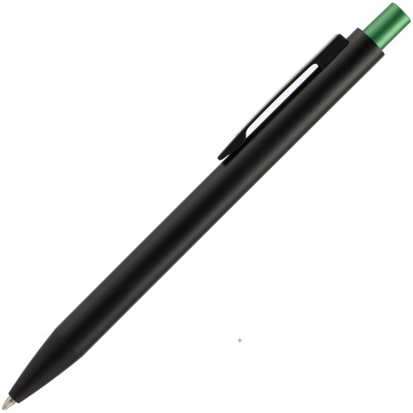 Набор Color Block: кружка и ручка, зеленый с черным - купить оптом