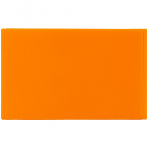 Лейбл из ПВХ Dzeta, ХL, оранжевый неон - купить оптом