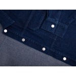 Куртка джинсовая O2, темно-синяя, фото 2