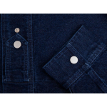 Куртка джинсовая O2, темно-синяя, фото 3