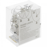 Светодиодная гирлянда Silver Lights, серебристая, фото 3