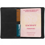 Обложка для паспорта Apache, ver.2, черная, фото 3