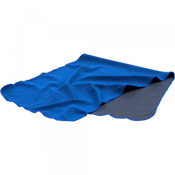 Охлаждающее полотенце Narvik в силиконовом чехле, синее - купить оптом