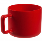 Чашка Jumbo, ver.2, матовая, красная, фото 1