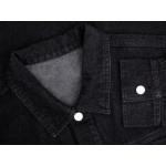 Куртка джинсовая O1, черная, фото 1
