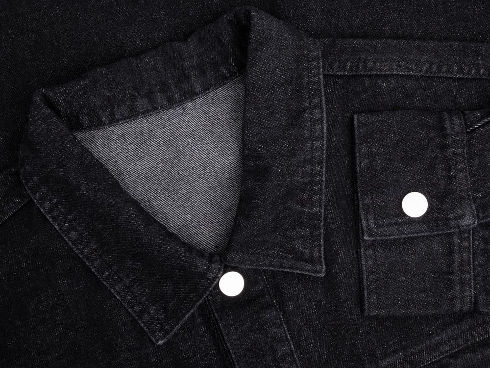 Куртка джинсовая O1, черная - купить оптом