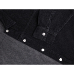 Куртка джинсовая O1, черная, фото 2