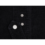 Куртка джинсовая O1, черная, фото 4